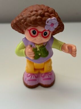 Little people bendable camping “maggie”